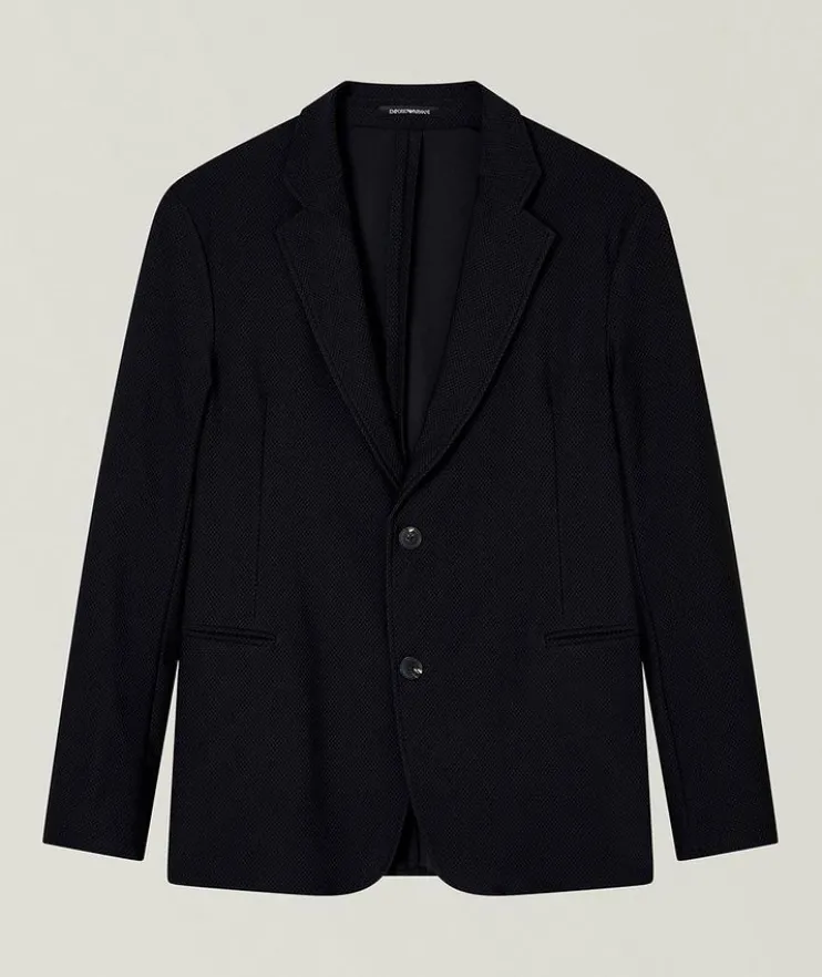 3D Micro-Textured Sport Jacket