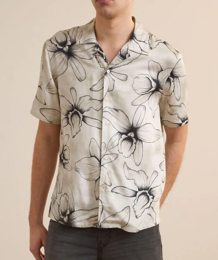 Dan Printed Camp Shirt