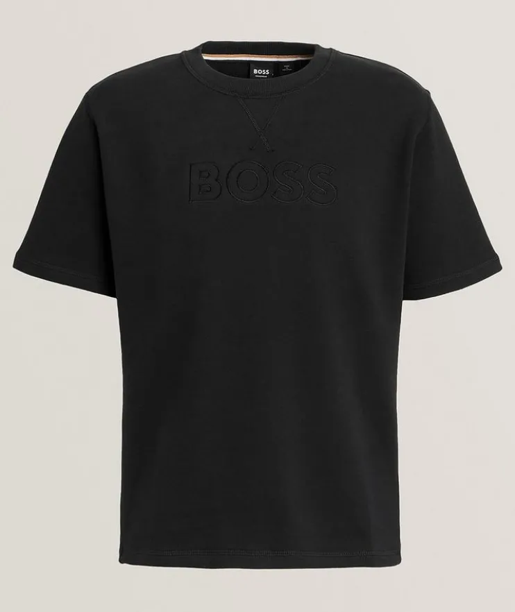 David Logo Cotton T-Shirt