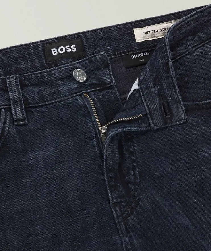 Delaware Slim-Fit Cotton Jeans