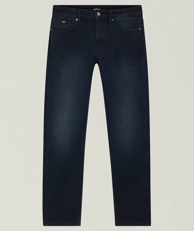 Delaware Slim-Fit Knitted Denim Jeans