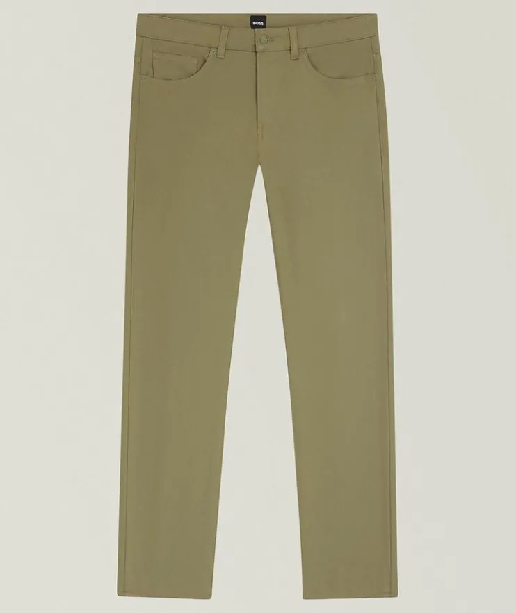 Delaware Slim-Fit Twill Pants