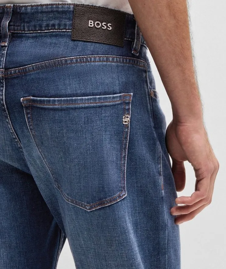 Delaware Stretch-Cotton Jeans