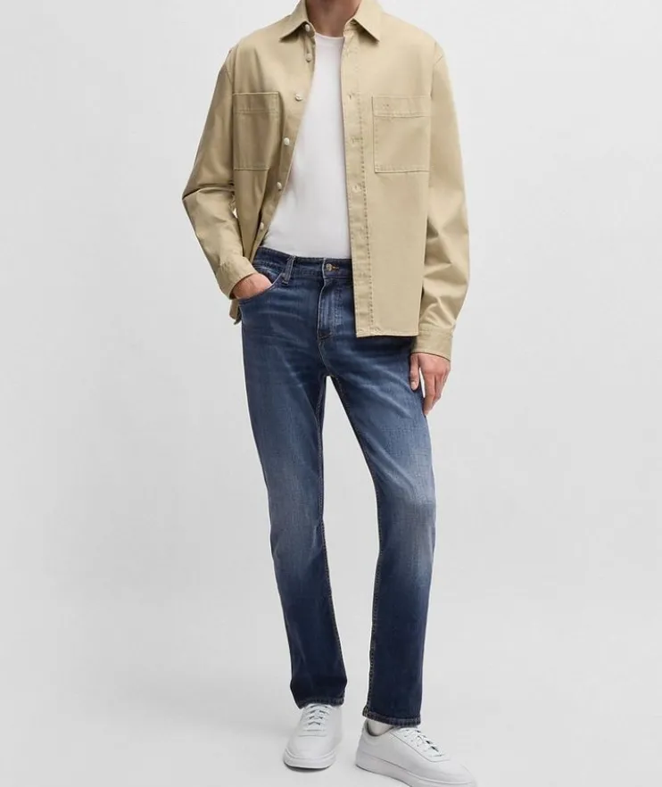 Delaware Stretch-Cotton Jeans