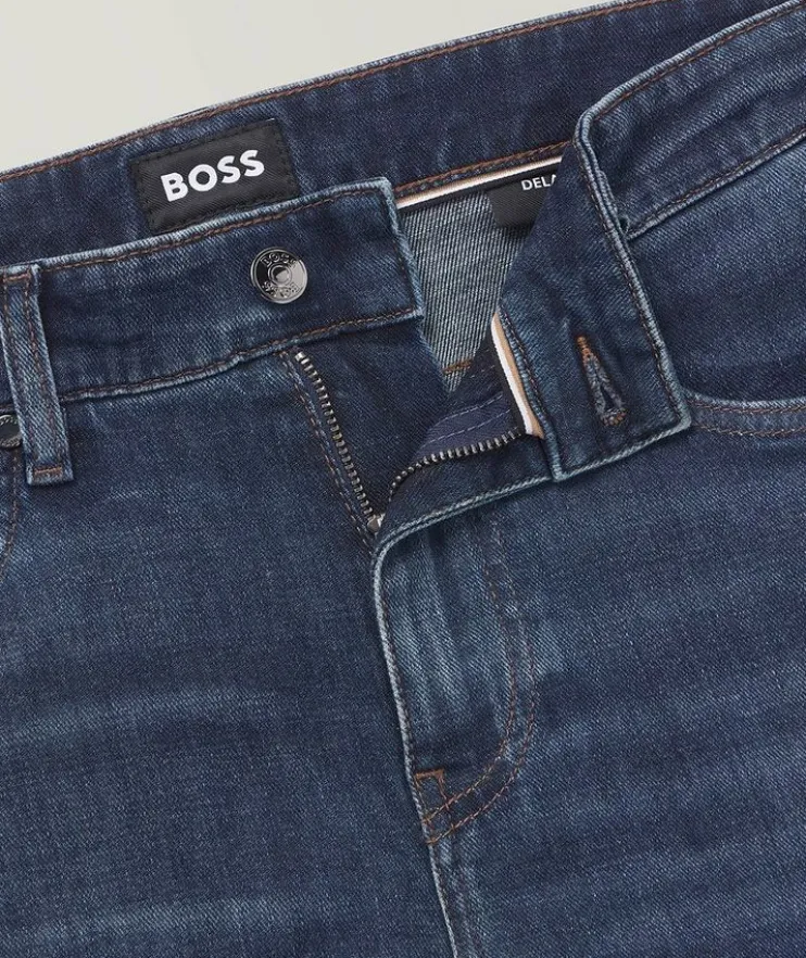 Delaware Stretch-Cotton Jeans