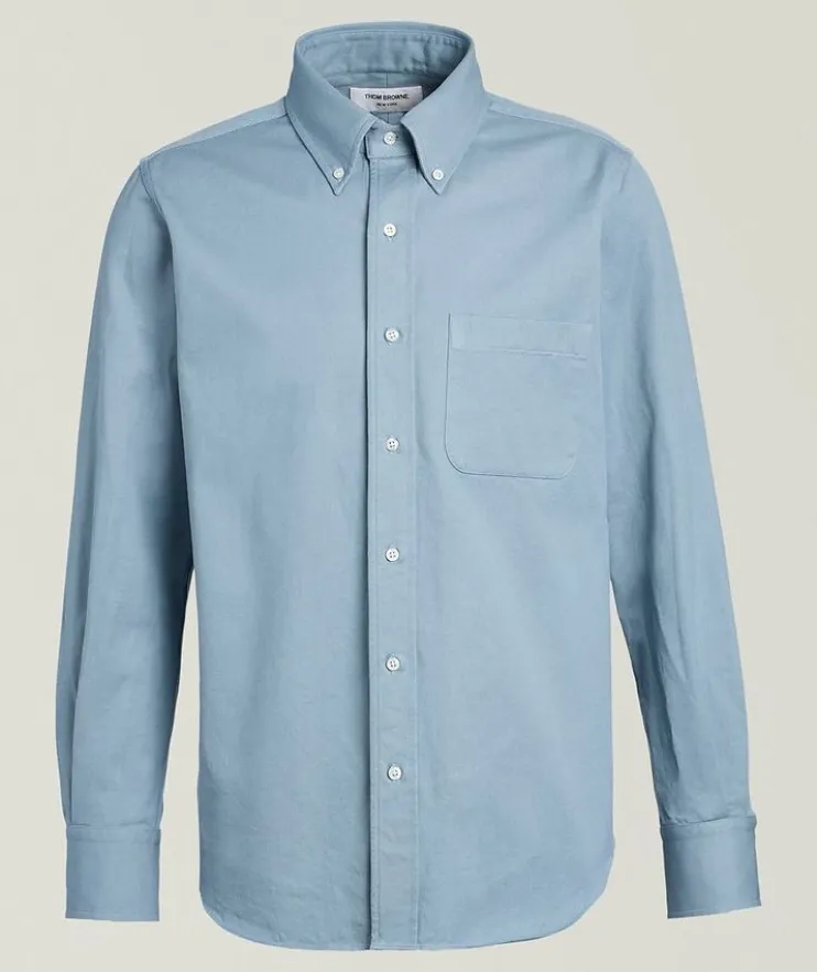 Denim Straight-Fit Shirt