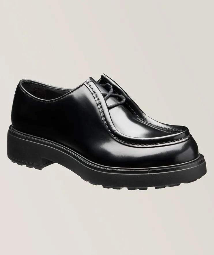 Diapason Opaque Brushed Leather Shoes