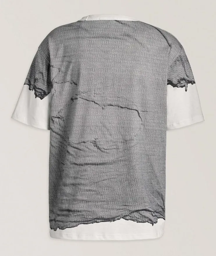 Digital Vintage Cotton T-Shirt