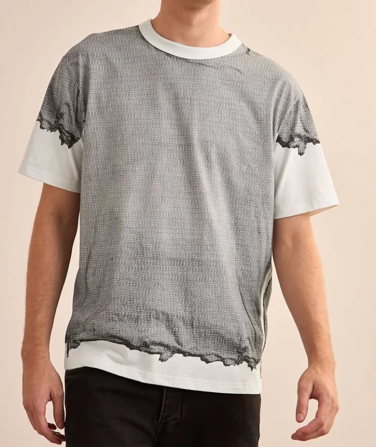 Digital Vintage Cotton T-Shirt