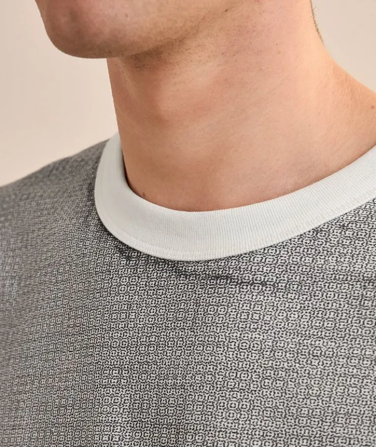 Digital Vintage Cotton T-Shirt