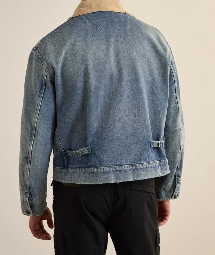 Distressed Denim Jacket