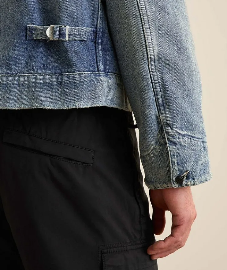 Distressed Denim Jacket