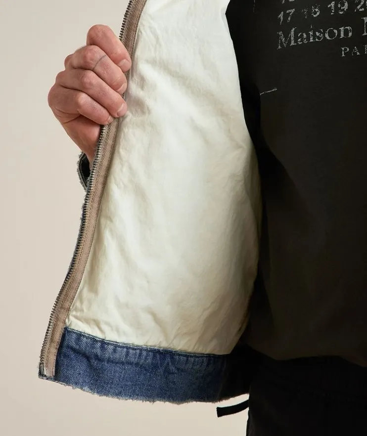 Distressed Denim Jacket