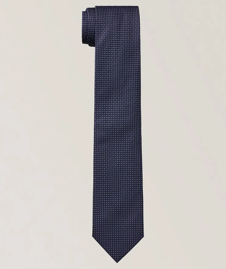 Dotted Neat Silk Tie