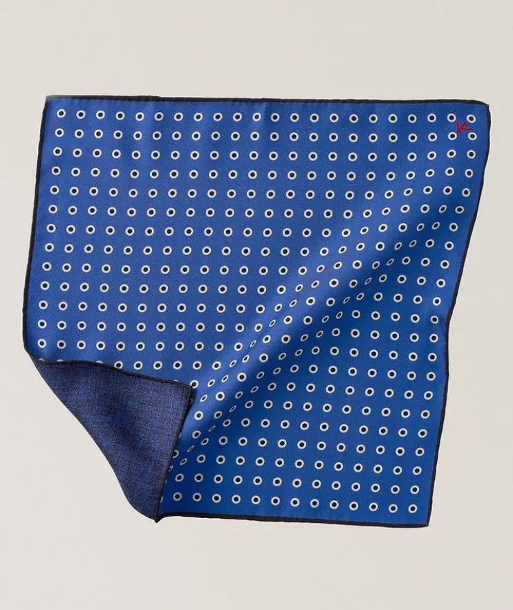 Dotted Silk Pocket Square