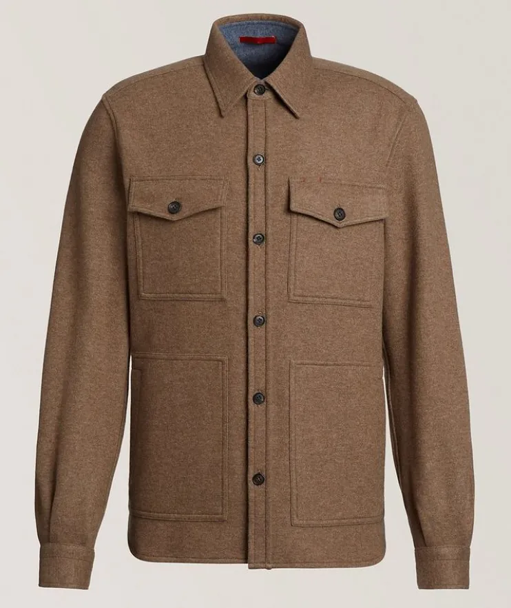 Double Face Cashmere Overshirt