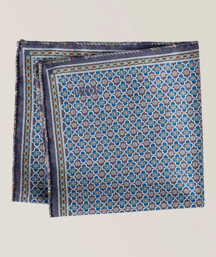 Double Face Wool Pocket Square