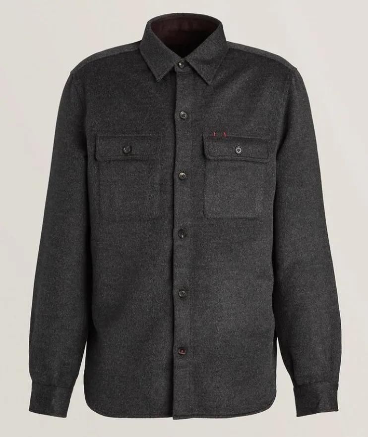 Double Faced Overshirt