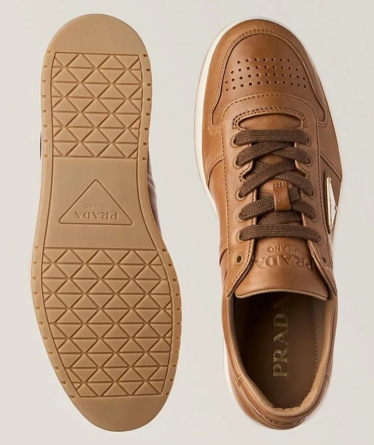 Downtown Nappa Leather Sneakers