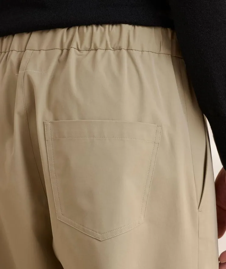 Drawstring Cotton Pants