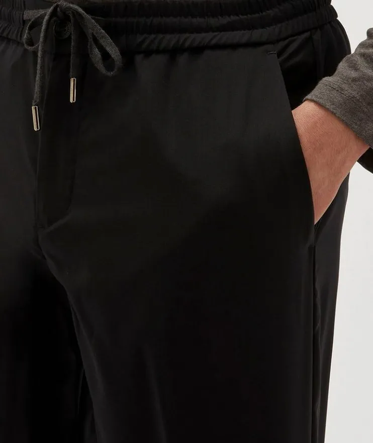 Drawstring Tapered Pants