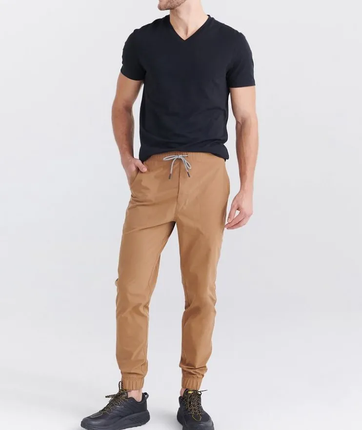 DropTemp Stretch-Cotton V-Neck T-Shirt