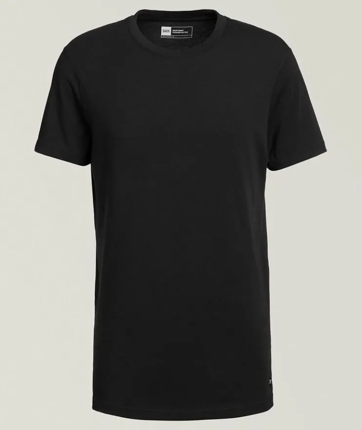 DropTemp Stretch-Cotton T-Shirt
