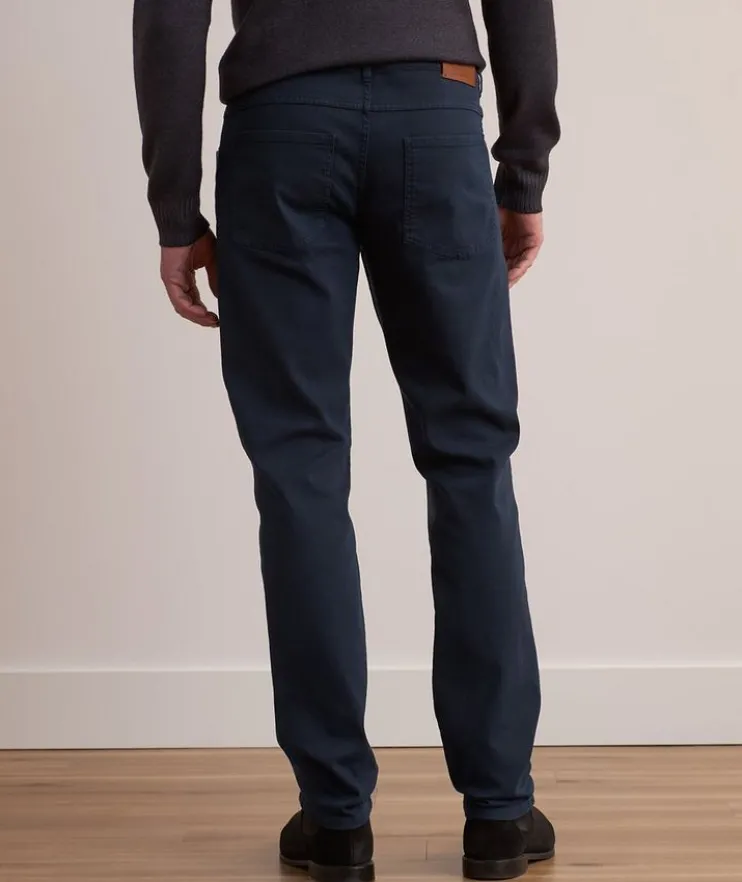 Dyed Stretch-Cotton Jeans