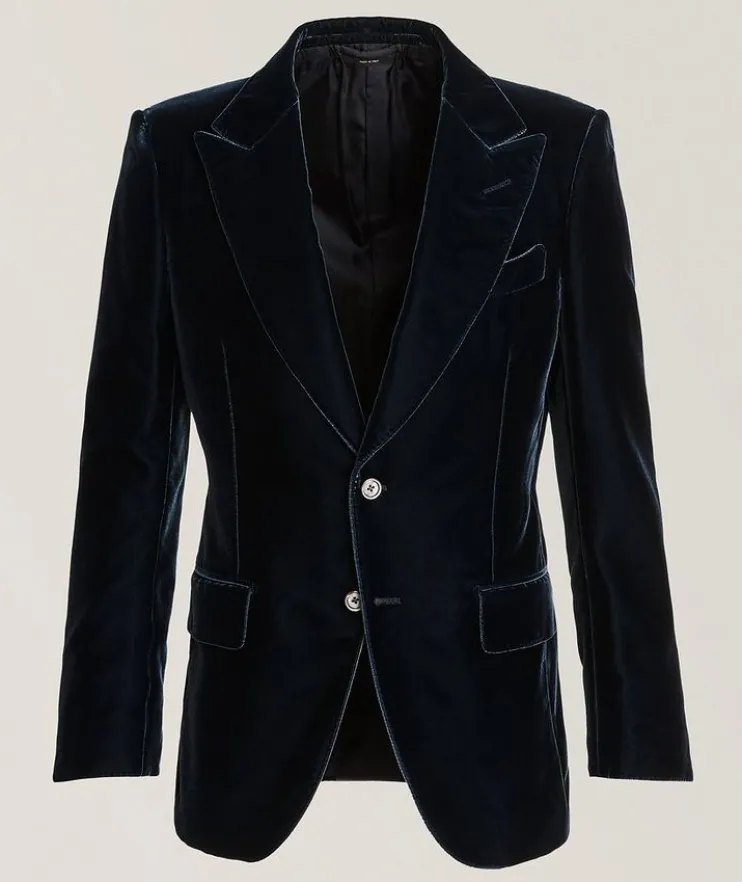 Dyllan Velvet Tuxedo Jacket