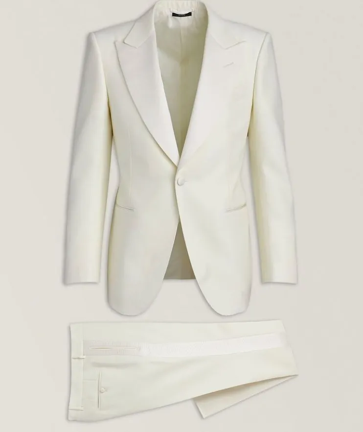 Dyllan Wool-Silk Tuxedo