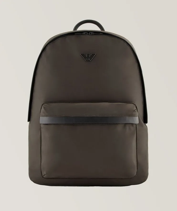 Eagle Leather Detailed Backpack