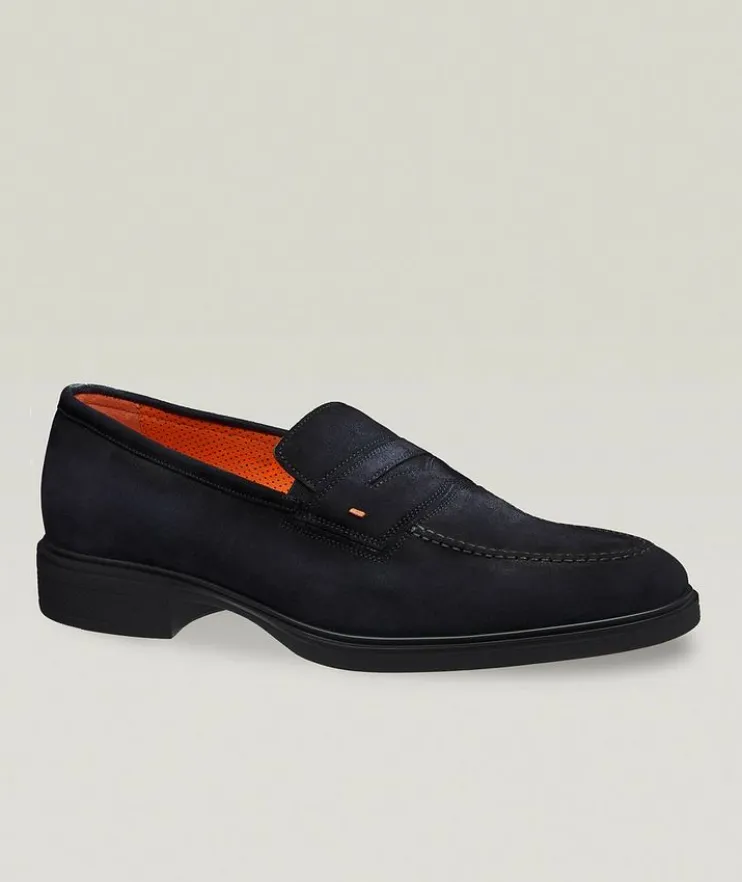 Easy Suede Penny Loafers