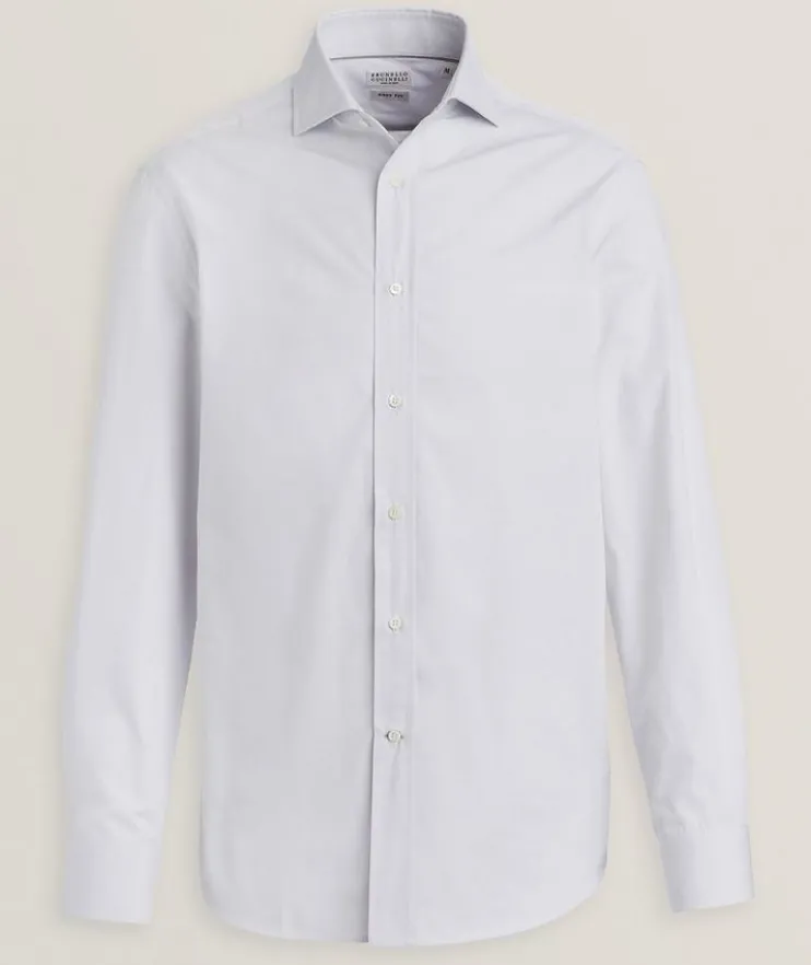 Easy-Fit Sartorial Cotton Shirt