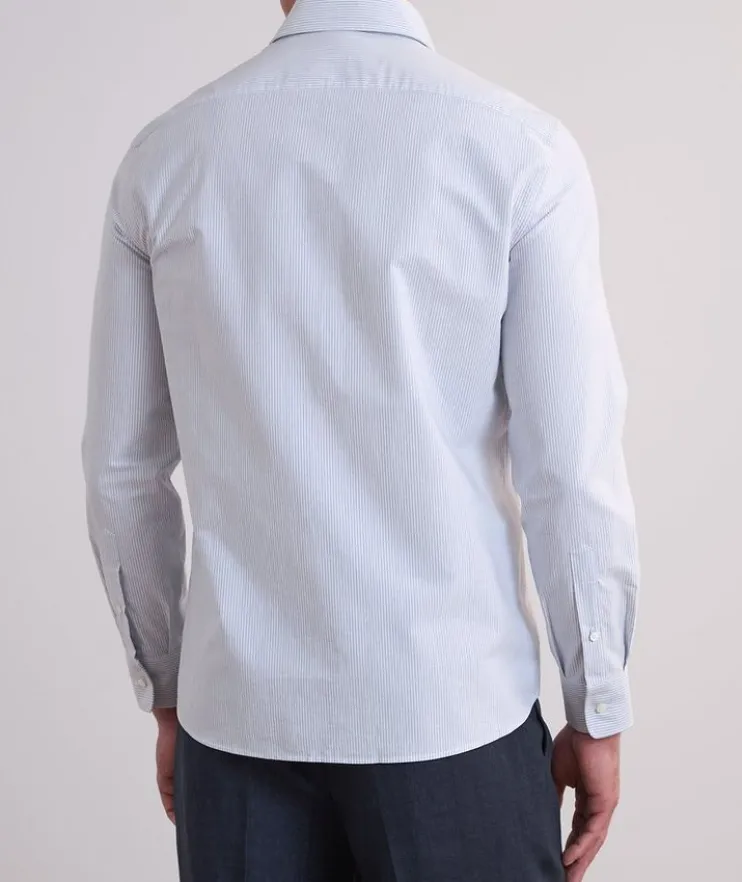 Easy-Fit Striped Cotton Sartorial Shirt