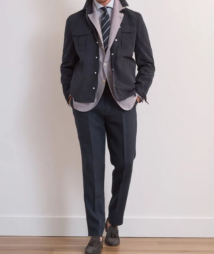 Easy-Fit Striped Cotton Sartorial Shirt