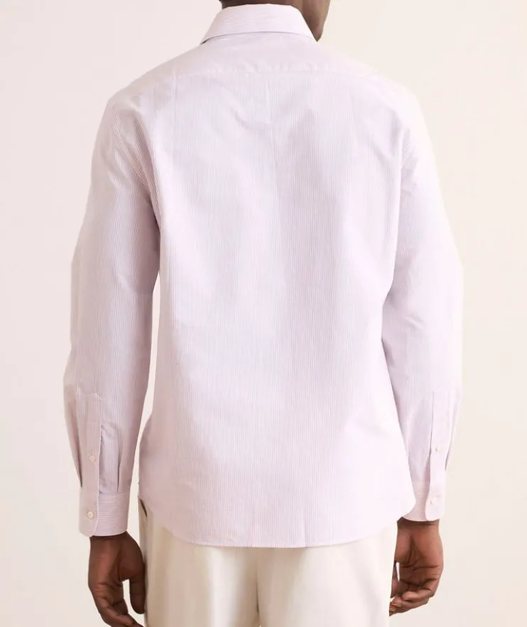 Easy-Fit Striped Cotton Sartorial Shirt