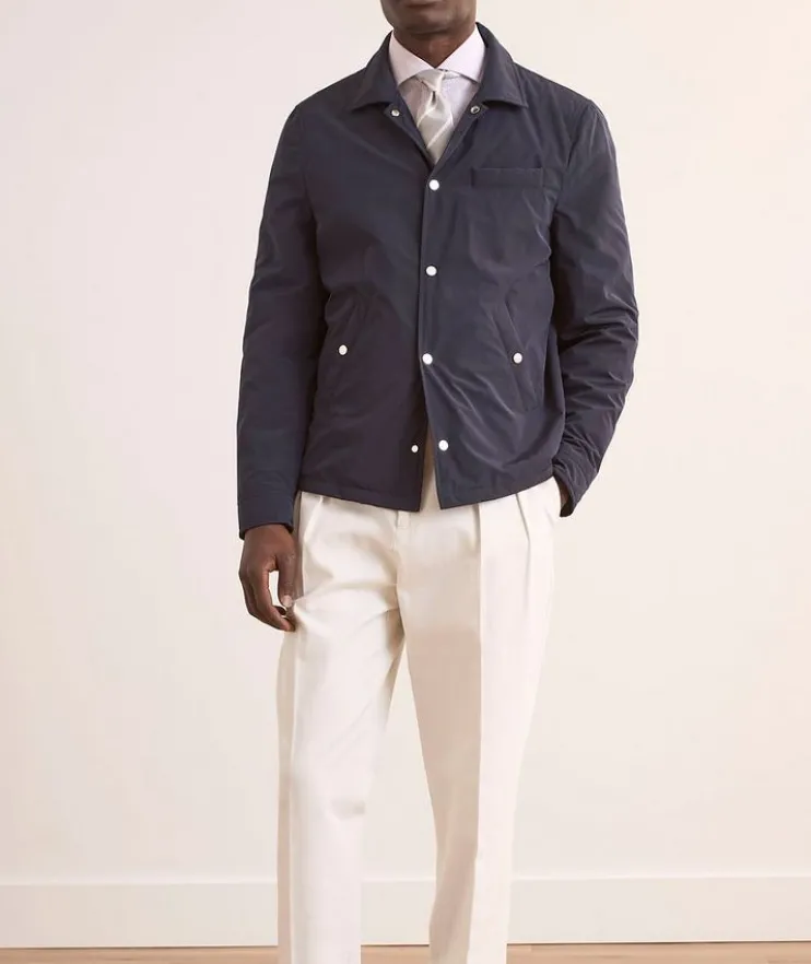 Easy-Fit Striped Cotton Sartorial Shirt