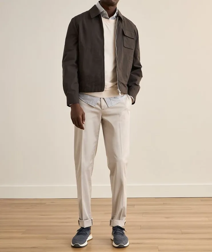 Easy-Fit Striped Sartorial Cotton Shirt