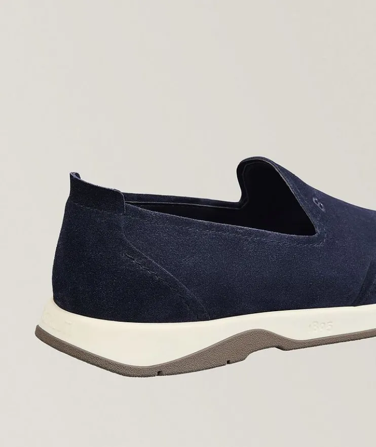 Echappée Suede Calf Loafers