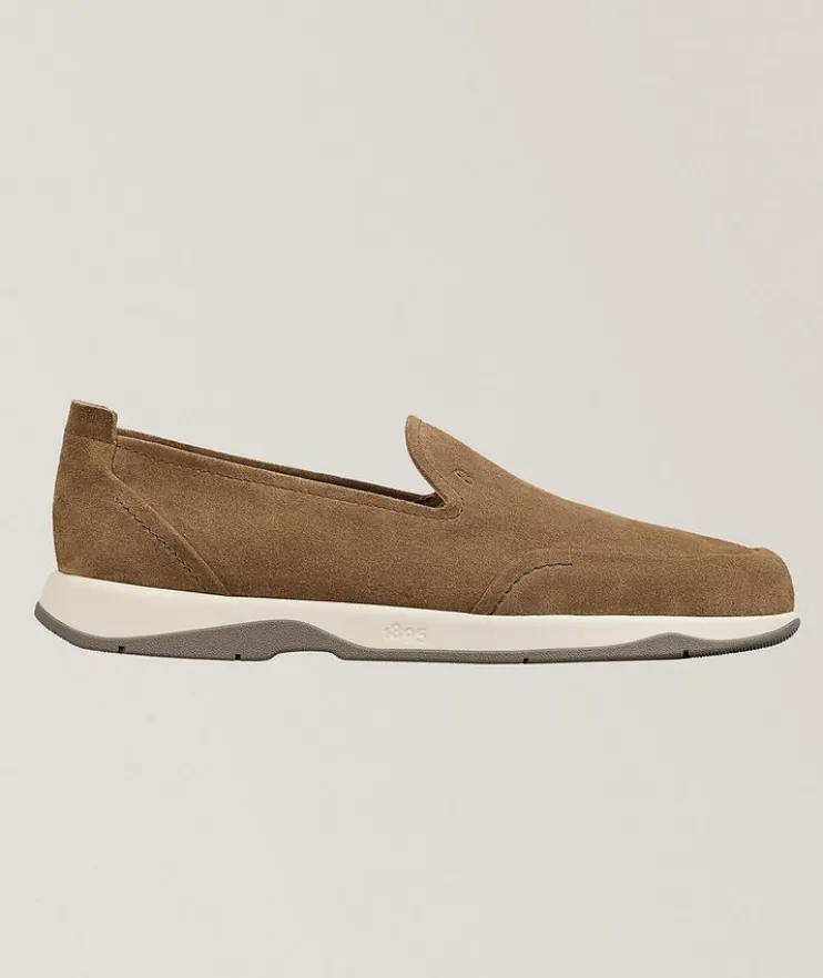 Echappée Suede Calf Loafers