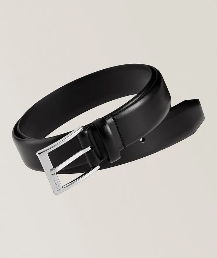 Elloy Polished Leather Belt