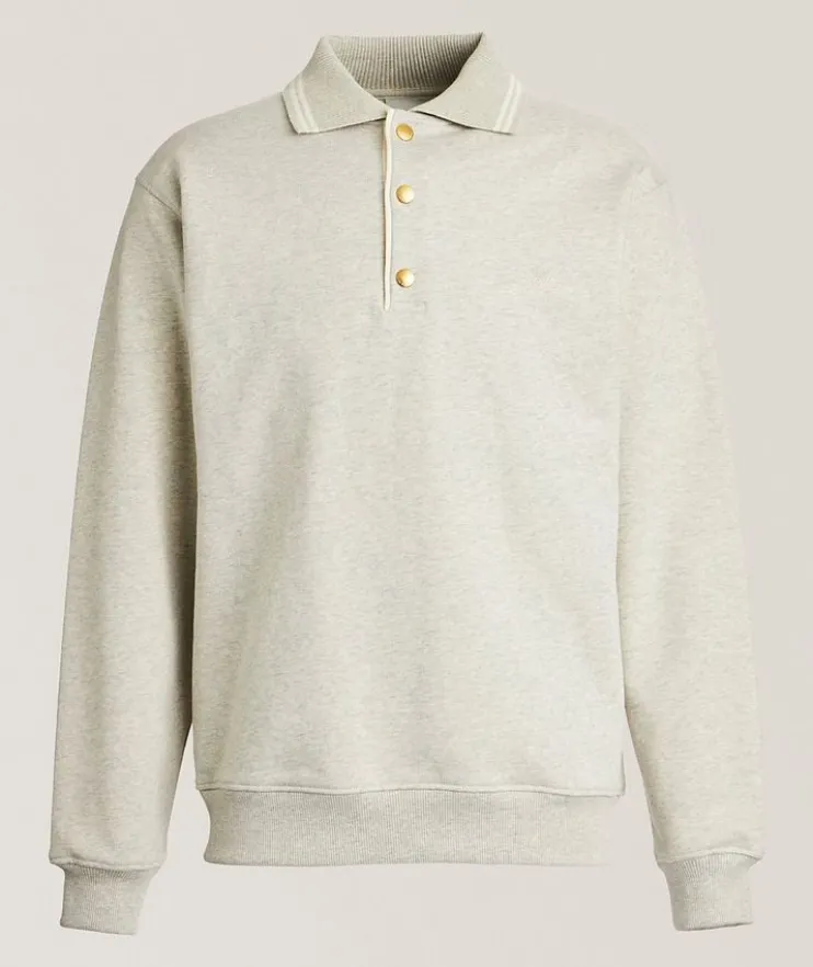 Embroidered Logo Cotton Polo