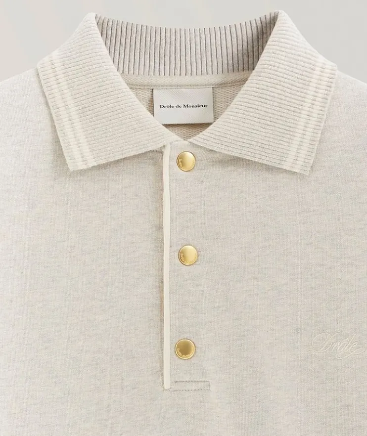 Embroidered Logo Cotton Polo