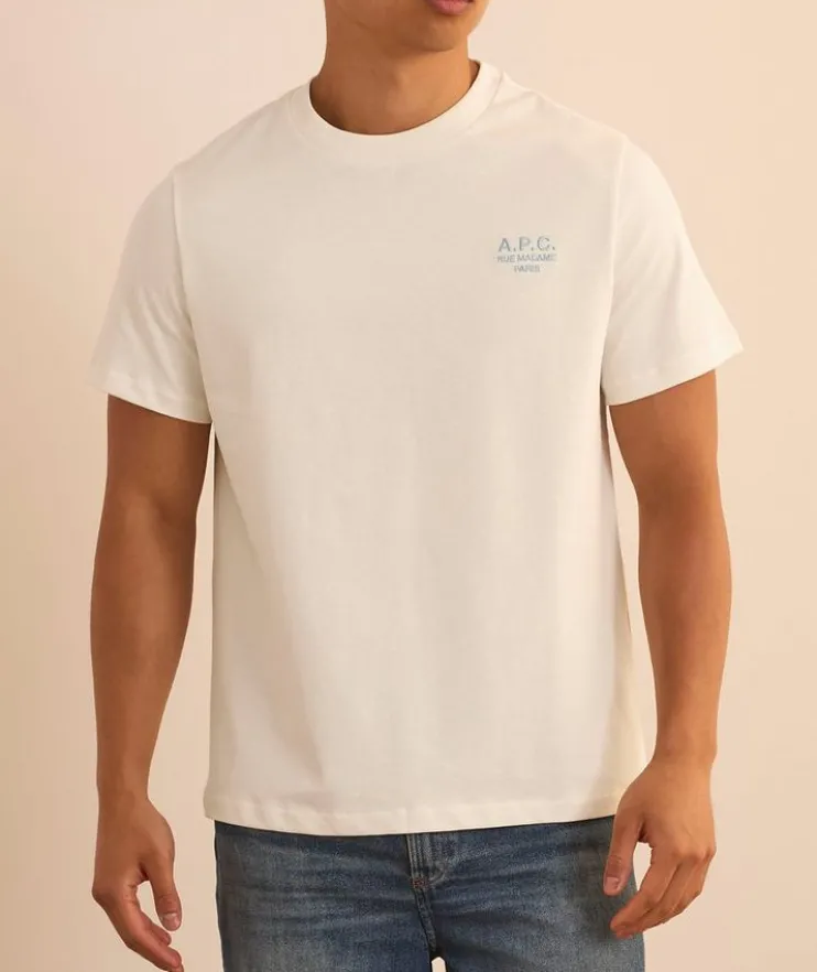 Embroidered Logo Cotton T-Shirt