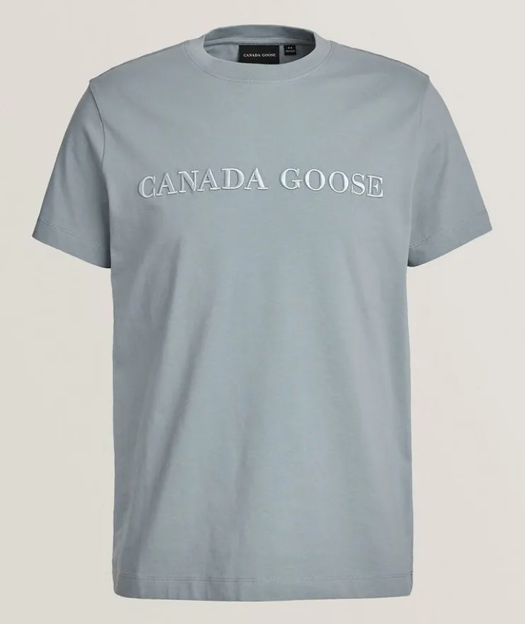 Emersen Embroidered Wordmark T-Shirt