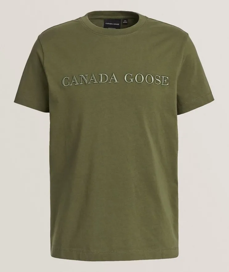 Emersen Embroidered Wordmark T-Shirt