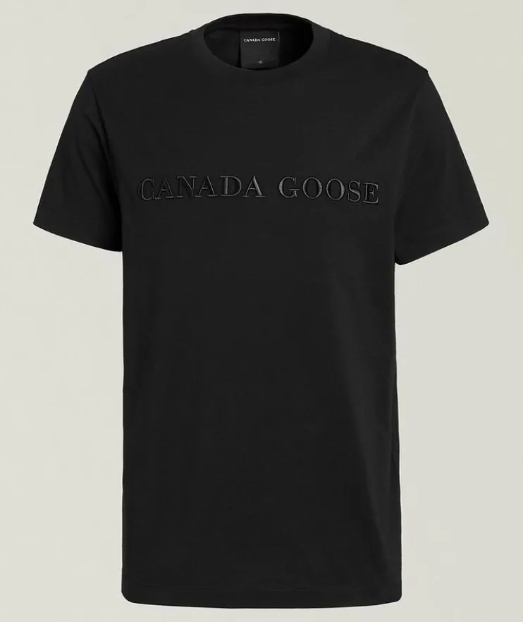 Emersen Embroidered Wordmark T-Shirt