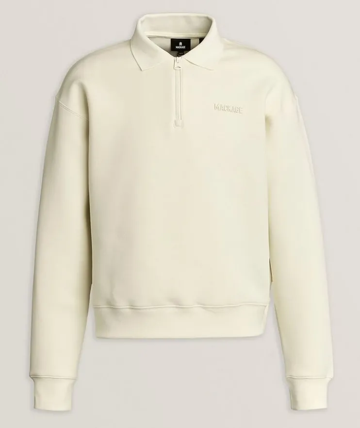 Felix Half-Zip Double-Face Sweater