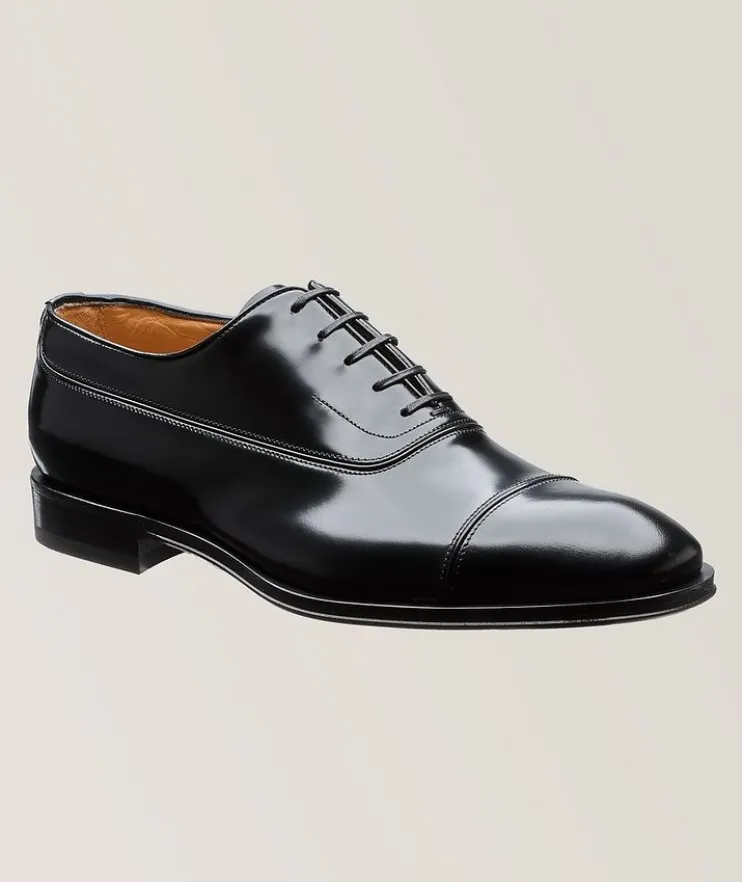 Fermin Polished Leather Oxfords
