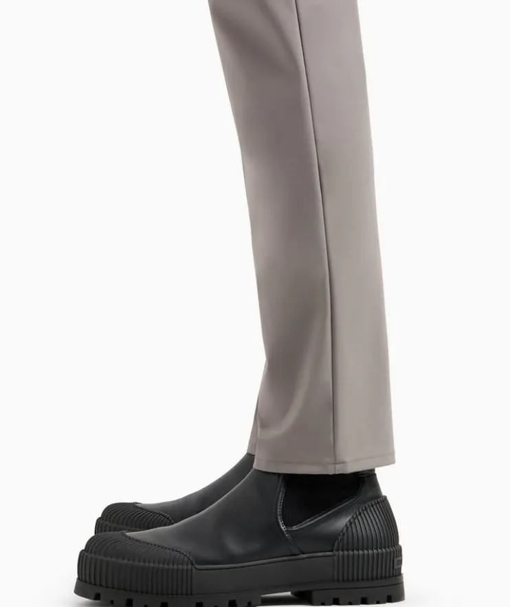 Five-Pocket Style Stretch-Cotton Pants